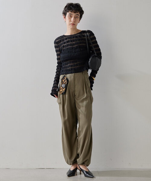 Whim Gazette（ウィムガゼット）の「ミリタリーパンツ（カーゴパンツ・レディース・ベージュ/カーキ・36/38）」の13枚目の写真