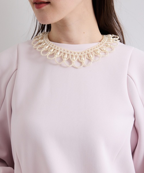 QUEENS COURT(クイーンズコート)の「パールジュエルネックレス(ネックレス・レディース・ホワイト系その他・FREE)」の5枚目の写真