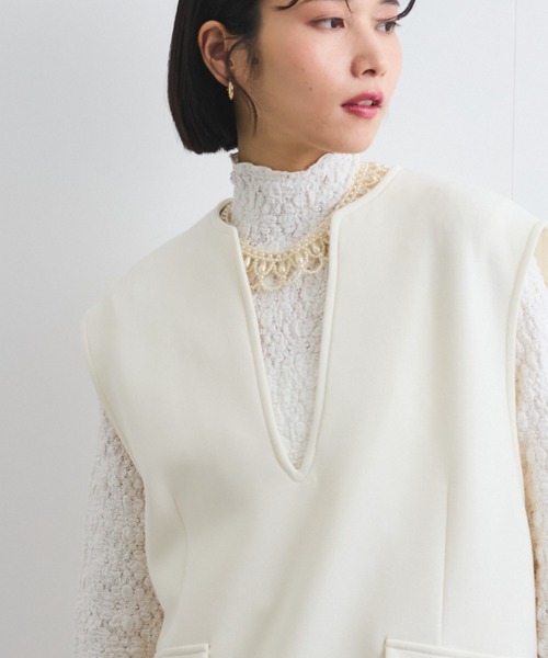 QUEENS COURT(クイーンズコート)の「パールジュエルネックレス(ネックレス・レディース・ホワイト系その他・FREE)」の9枚目の写真