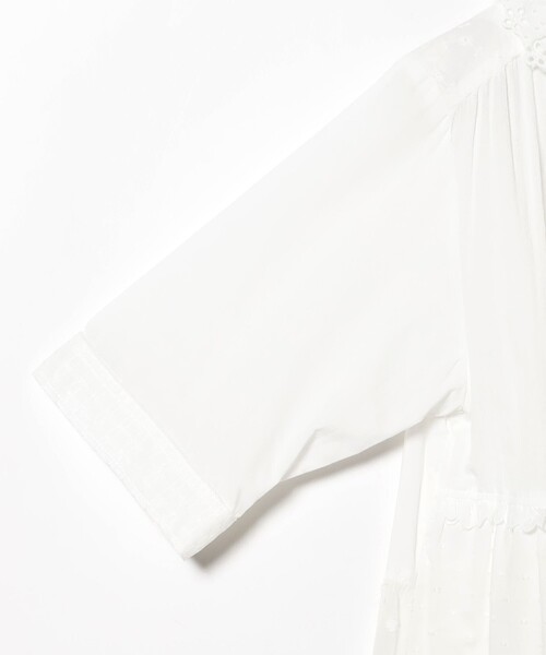 TORI-TO(トリト)の「【別注】TORI-TO / ティアード ワンピース(ワンピース・レディース・ブラック/ホワイト・ONE SIZE)」の9枚目の写真