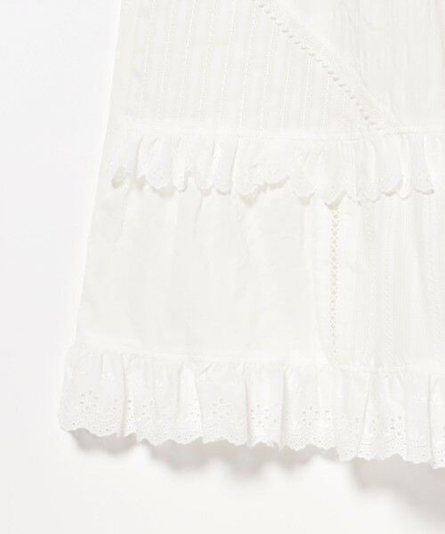 TORI-TO(トリト)の「【別注】TORI-TO / ティアード ワンピース(ワンピース・レディース・ブラック/ホワイト・ONE SIZE)」の10枚目の写真