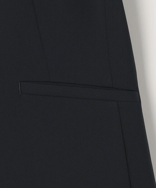 【美品】グリーンレーベルリラクシング セットアップ 黒 サラフール ストレッチ green label relaxing（グリーンレーベルリラクシング）の