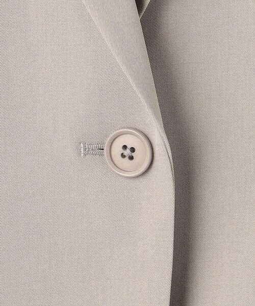 green label relaxing（グリーンレーベルリラクシング）の「サラフール テーラード ジャケット -マシンウォッシャブル・ストレッチ・UVカット-（テーラードジャケット・レディース・ネイビー/ベージュ/ブラック・34/36/42/38/40/46/44）」の6枚目の写真