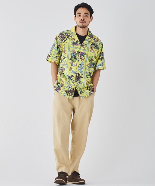 KRIFF MAYER（クリフメイヤー）の「【UNISEX/撥水防汚･UVカット】かるさらエアーエンジョイシャツ（シャツ/ブラウス・メンズ・ナチュラル/サックスブルー/グレー/イエロー・MEDIUM/X-LARGE/LARGE）」の10枚目の写真