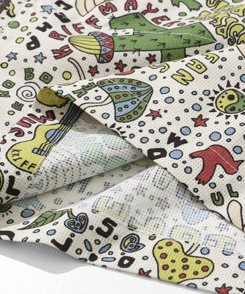 KRIFF MAYER（クリフメイヤー）の「【UNISEX/撥水防汚･UVカット】かるさらエアーエンジョイシャツ（シャツ/ブラウス・メンズ・ナチュラル/サックスブルー/グレー/イエロー・MEDIUM/X-LARGE/LARGE）」の9枚目の写真