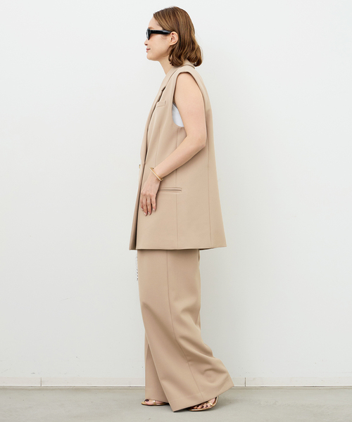 今季☆Deuxieme Classe☆*Wクロス ロングベスト Deuxieme Classe（ドゥーズィエムクラス）の「*Wクロス ロング