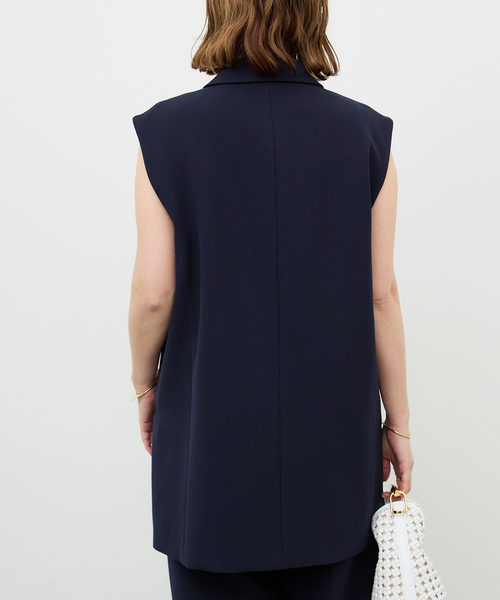 今季☆Deuxieme Classe☆*Wクロス ロングベスト Deuxieme Classe（ドゥーズィエムクラス）の「*Wクロス ロング