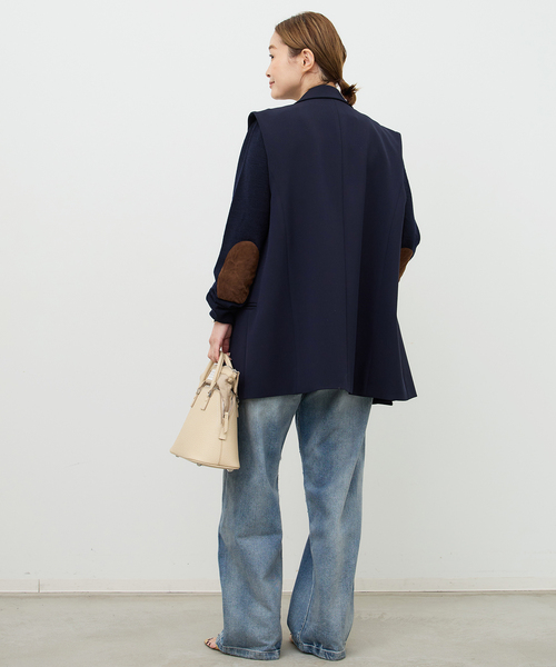 今季☆Deuxieme Classe☆*Wクロス ロングベスト Deuxieme Classe（ドゥーズィエムクラス）の「*Wクロス ロング