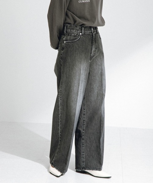 新品)BROCHURE デニムパンツ　Mサイズ PAGEBOY ジーンズ デニム デニムパンツ 「WEB限定サイズあり