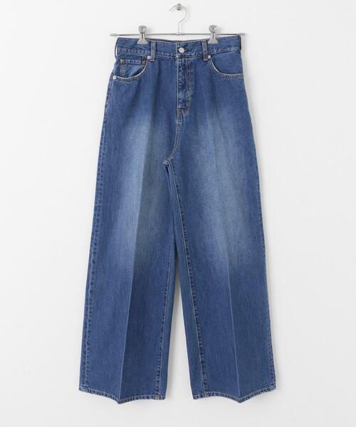 URBAN RESEARCH Sonny Label(アーバンリサーチサニーレーベル)の「『34サイズ/低身長向けも展開』センタープレスストレートデニム(デニムパンツ・レディース・ブラック/インディゴブルー・38/34/36)」の19枚目の写真