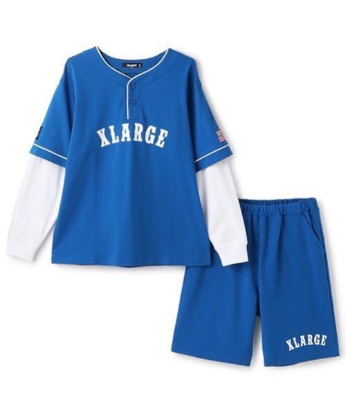 セール】レイヤード風長袖セットアップ（セットアップ）｜XLARGE KIDS