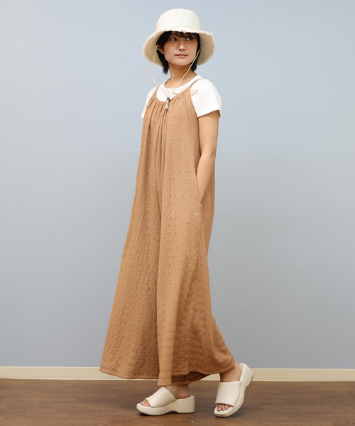 BILLABONG(ビラボン)の「BILLABONG/ビラボン シャーリングオールインワン BF01C-703(つなぎ/オールインワン・レディース・ブラック/ライトブラウン・M/L)」の7枚目の写真