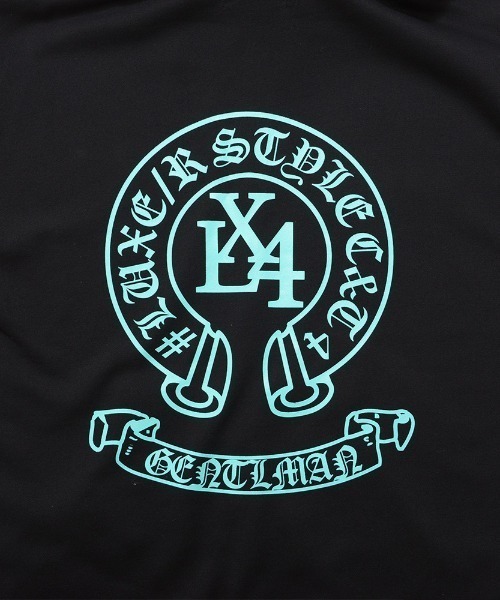 LUXE/R(ラグジュ)の「『LUXE/R/ラグジュ』サークルロゴ長袖ジップパーカー(パーカー・メンズ・ブラック・M/L/XL)」の15枚目の写真