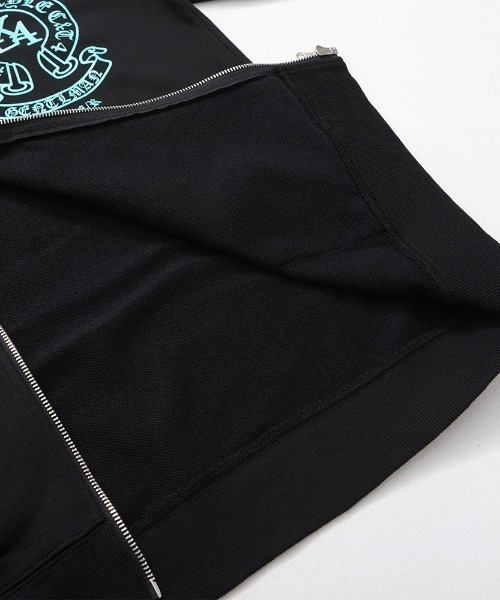 LUXE/R(ラグジュ)の「『LUXE/R/ラグジュ』サークルロゴ長袖ジップパーカー(パーカー・メンズ・ブラック・M/L/XL)」の17枚目の写真