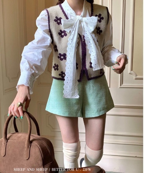 SHEPP(シープ)の「リボンフリルブラウス(シャツ/ブラウス・レディース・ホワイト・M/L)」の17枚目の写真