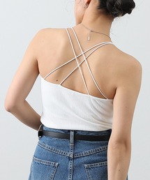 COLONY 2139 | カップ付きバッククロステレコキャミソール(キャミソール)