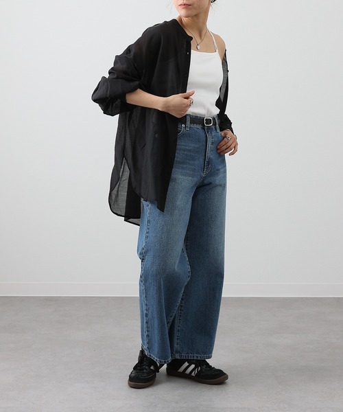 COLONY 2139(コロニートゥーワンスリーナイン)の「カップ付きバッククロステレコキャミソール(キャミソール・レディース・ブラック/オフホワイト/モカ/ライトグレー・SMALL/MEDIUM/LARGE)」の9枚目の写真