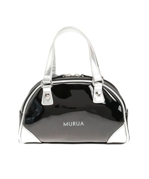 MURUA(ムルーア)の「エンジェルブルー×MURUA ミニボストンバッグ(ハンドバッグ・レディース・ブルー/ブラック・FREE)」の12枚目の写真