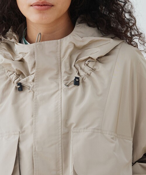 30％オフ　GALERIE VIE 完売品　メモリータフタ フーデットブルゾン メモリータフタ フーデットブルゾン（ブルゾン）｜GALERIE VIE