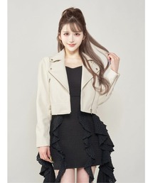 新品・未開封♡Darich♡ダブルベルトライダースジャケット 新品未開封 Darich ダブルベルトライダースジャケット FREE