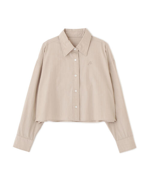 PROPORTION BODY DRESSING（プロポーションボディドレッシング）の「ダンガリーショートシャツ / 1215110406（シャツ/ブラウス・レディース・ベージュ/ブルー・FREE）」の3枚目の写真