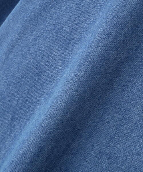 PROPORTION BODY DRESSING（プロポーションボディドレッシング）の「ダンガリーショートシャツ / 1215110406（シャツ/ブラウス・レディース・ベージュ/ブルー・FREE）」の22枚目の写真