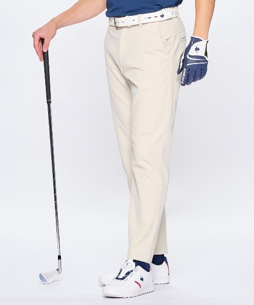 セール】【le coq sportif GOLF】吸水速乾/防汚加工済みのストレッチ9
