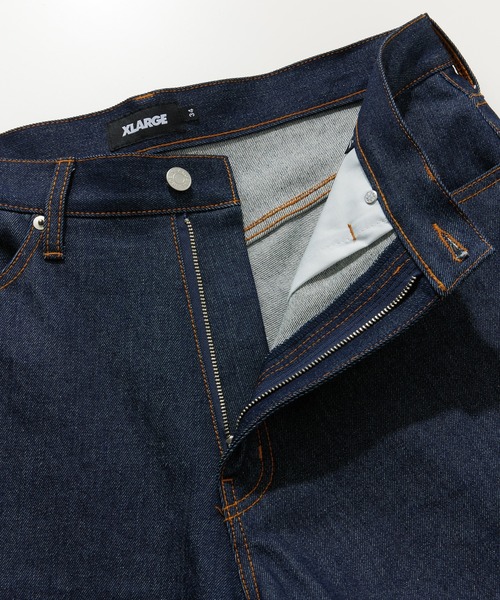 XLARGE(エクストララージ)の「OG DENIM SHORT PANTS(デニムパンツ・メンズ・ブラック/インディゴブルー・30inch/32inch/34inch/36inch)」の21枚目の写真