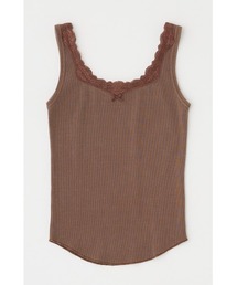 LACE TRIM タンクトップ