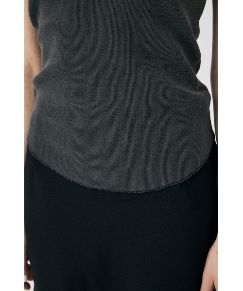 MOUSSY(マウジー)の「LACE TRIM タンクトップ(タンクトップ・レディース・グレー/アイボリー/ブラウン・FREE)」の15枚目の写真