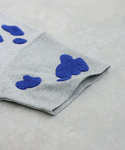 antiqua(アンティカ)の「サガラ刺繍Tシャツ(Tシャツ/カットソー・レディース・ブラック/杢グレー/ブラック系その他/ホワイト系その他・ONE SIZE)」の17枚目の写真
