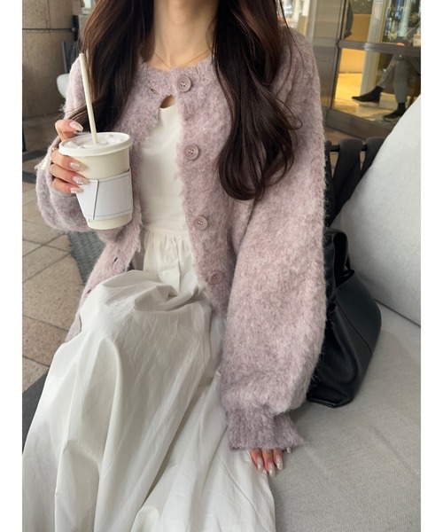 カーディガン 「 Ogue. 」 mote funwari cardigan（モテふんわりカーディガン） レディース Ogue. ] mote funwari cardigan（モテふんわりカーディガン