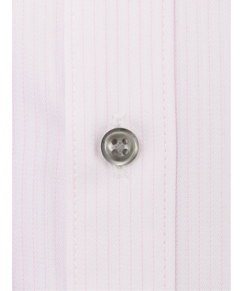 m.f.editorial（エムエフエディトリアル）の「【形態安定 吸水速乾】m.f.エディトリアル メンズ ボタンダウン ビジネスドレス 長袖シャツ（ビジネスシャツ・メンズ・ピンク系その他・首回り39cm-裄丈80cm/首回り41cm-裄丈82cm/首回り41cm-裄丈86cm/首回り43cm-裄丈86cm/首回り39cm-裄丈84cm/首回り37cm-裄丈80cm/首回り43cm-裄丈82cm/首回り45cm-裄丈86cm）」の5枚目の写真