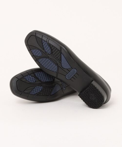 ASBee（アスビー）の「OFFICE SUPPORT オフィスサポート レディース 本革オフィスパンプス【幅広4E/低反発+高反発 Wクッション/屈曲性/抗菌】 625000（パンプス・レディース・ブラック・22.0cm/22.5cm/23.0cm/23.5cm/24.0cm/24.5cm/25.0cm）」の3枚目の写真