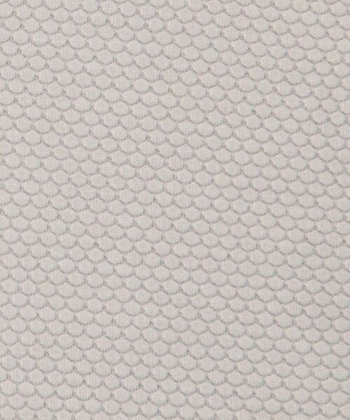 MICO COULIER（ミコクリエ）の「ラッセル編シアー切替2WAYタンクトップ（Tシャツ/カットソー・レディース・グレイッシュベージュ/ブラック/オフホワイト・38）」の7枚目の写真