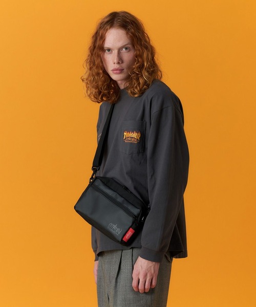 Manhattan Portage（マンハッタンポーテージ）の「Manhattan Portage/マンハッタンポーテージ ショルダーバック Pacific Jogger Bag Ver. 2 MP1404L2HPWP（ショルダーバッグ・メンズ・ブラック・FREE）」の14枚目の写真