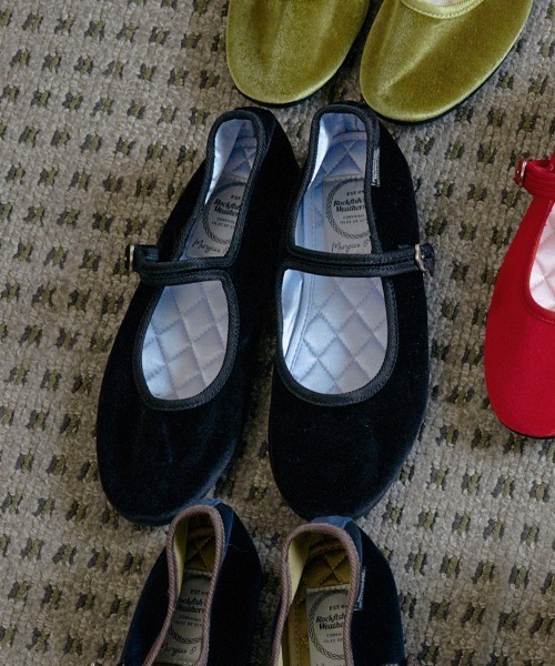 NEW BELLA QUILTED MARYJANES（バレエシューズ）｜ROCKFISH