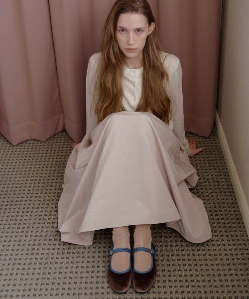 ROCKFISH WEATHERWEAR（ロックフィッシュウェザーウェア）の「NEW BELLA QUILTED MARYJANES（バレエシューズ・レディース・ブラック/オリーブ/スカイブルー/ネイビー/イエロー/ダークブラウン/ピンク/レッド・23.0cm/23.5cm/24.0cm/24.5cm/25.0cm）」の13枚目の写真