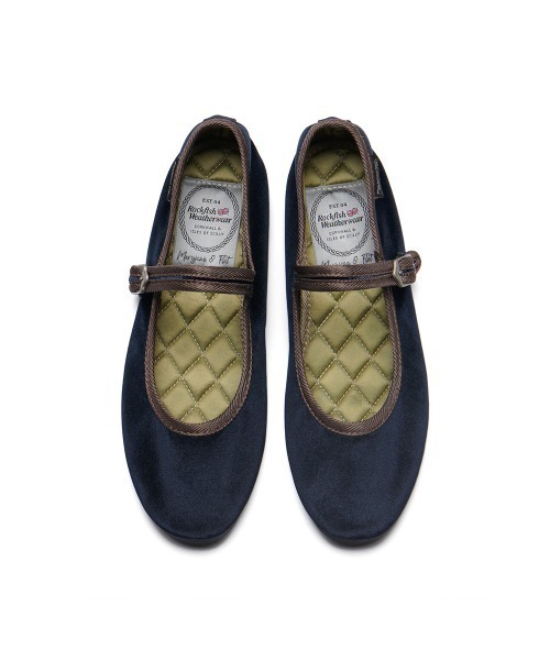 NEW BELLA QUILTED MARYJANES（バレエシューズ）｜ROCKFISH