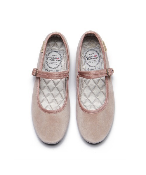 NEW BELLA QUILTED MARYJANES（バレエシューズ）｜ROCKFISH