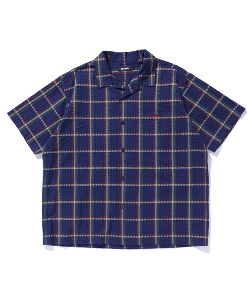 セール】EMBROIDERED S/S PLAID SHIRT（シャツ/ブラウス