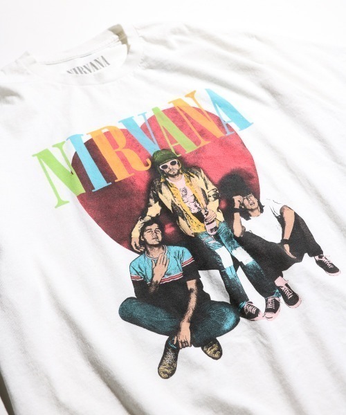 NIRVANA（ニルヴァーナ）の「THRIFTY LOOK スリフティルック / "NIRVANA"TEE（Tシャツ/カットソー・メンズ・ホワイト・X-LARGE/MEDIUM/LARGE）」の8枚目の写真