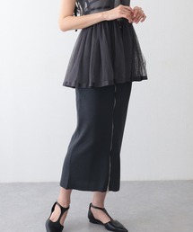 ロング ジップ」に該当するレディースのスカートファッション通販