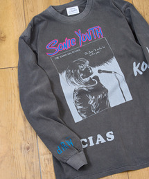 Insonnia Projects インソニアプロジェクツ / MULTI PRINT LS TEE TYPE-B SONIC YOUTH ソニックユース マルチプリントビッグシルエットプリントロンT バンドT / IP-SY-022