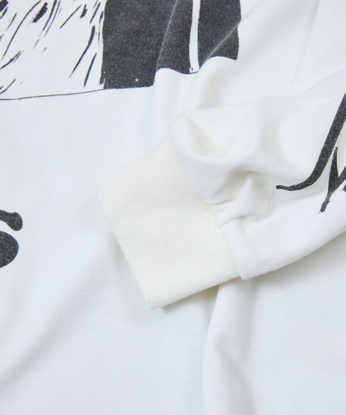 sonic youth(ソニックユース)の「Insonnia Projects インソニアプロジェクツ / MULTI PRINT LS TEE TYPE-B SONIC YOUTH ソニックユース マルチプリントビッグシルエットプリントロンT バンドT / IP-SY-022(Tシャツ/カットソー・メンズ・ブラック/ホワイト・1/2/3)」の8枚目の写真