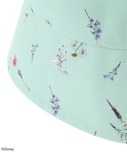 earth music&ecology（アースミュージックアンドエコロジー）の「Tinker Bell/フラワーバケットハット（ハット・レディース・ホワイト/ライトグリーン・FREE）」の6枚目の写真
