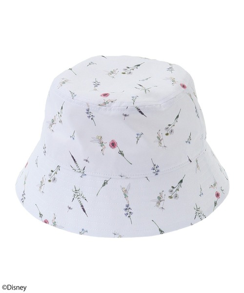 earth music&ecology（アースミュージックアンドエコロジー）の「Tinker Bell/フラワーバケットハット（ハット・レディース・ホワイト/ライトグリーン・FREE）」の11枚目の写真