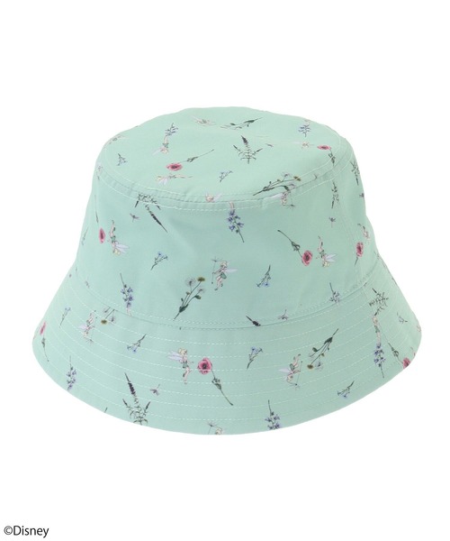 earth music&ecology（アースミュージックアンドエコロジー）の「Tinker Bell/フラワーバケットハット（ハット・レディース・ホワイト/ライトグリーン・FREE）」の9枚目の写真