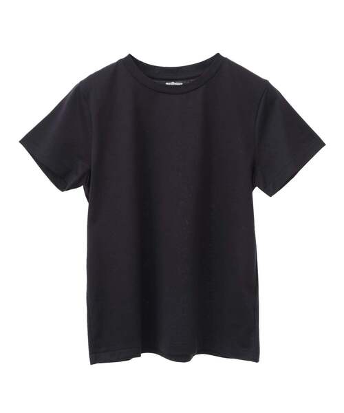martinique(マルティニーク)の「《定番》ESSENTIAL Tシャツ(Tシャツ/カットソー・レディース・ネイビー/ホワイト/ピンク/ブラック・1/2)」の3枚目の写真