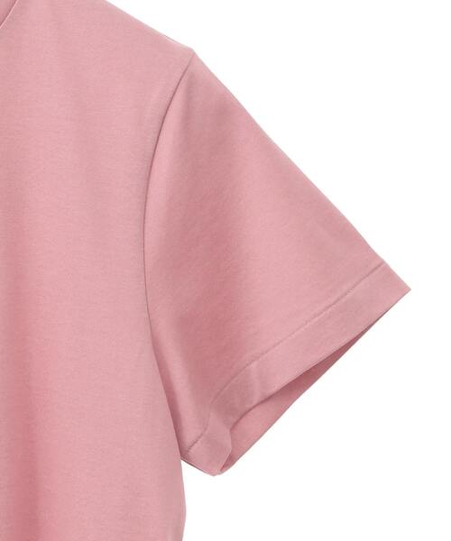 martinique(マルティニーク)の「《定番》ESSENTIAL Tシャツ(Tシャツ/カットソー・レディース・ネイビー/ホワイト/ピンク/ブラック・1/2)」の7枚目の写真